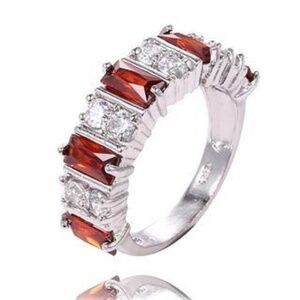 Beautiful,CZ ring size 6.5